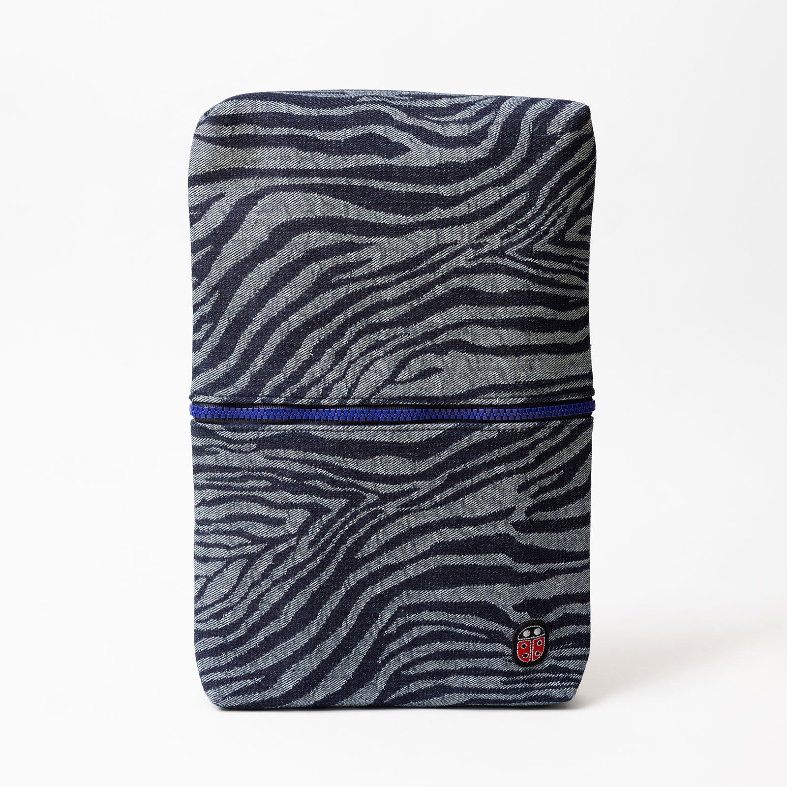 Trousse de toilette TWIN Jean Large, vue de face – par Venitee Family