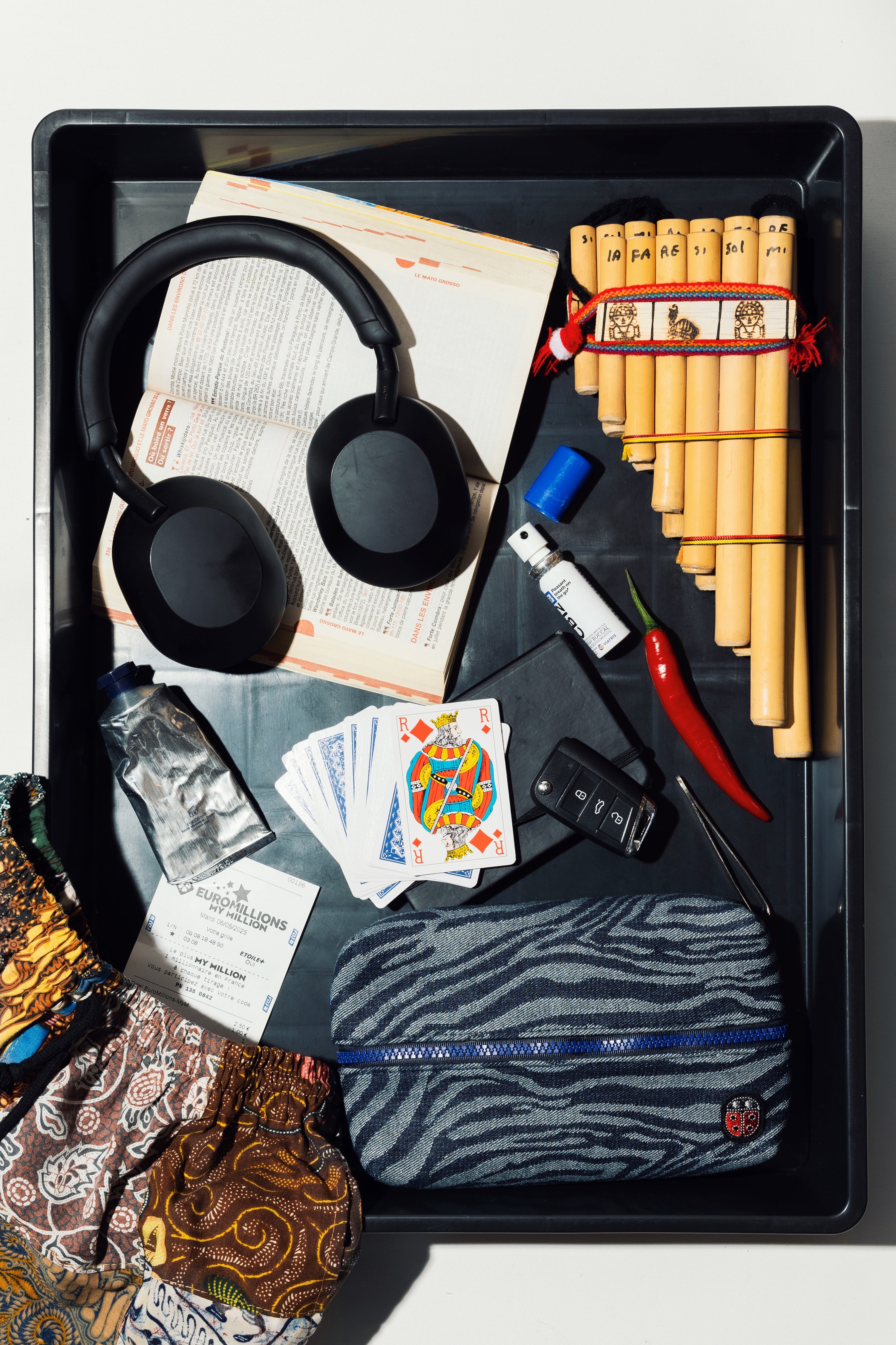 TWIN Jean Toiletry Bag | Small