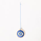 Charm brodé oeil grec Mati – par Venitee Family