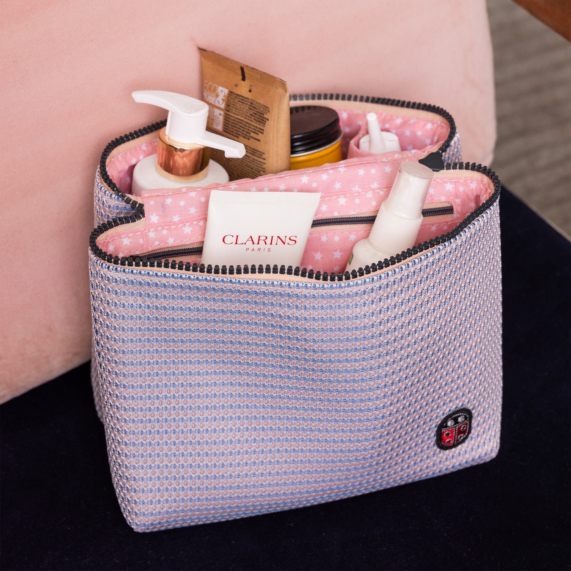 La trousse de toilette TWIN Baby Rose | Large