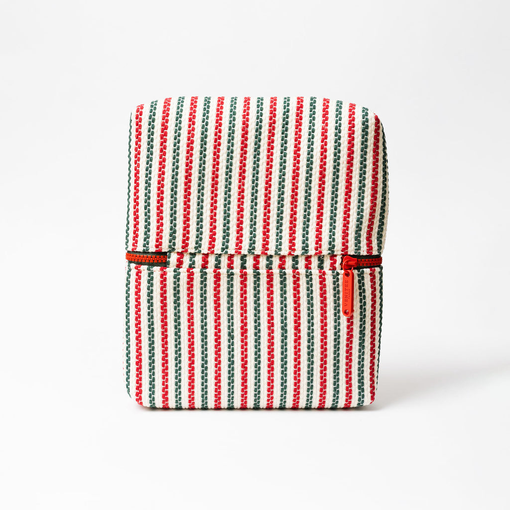 Dos de la trousse de toilette TWIN Basque Medium – par Venitee Family