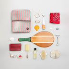 Contenu de la trousse de toilette TWIN Basque Medium – par Venitee Family