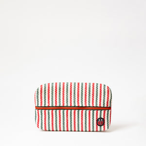 Trousse de toilette TWIN Basque Small, vue de face – par Venitee Family