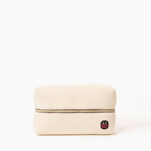 Trousse de toilette TWIN Délicate Small, vue de face – par Venitee Family
