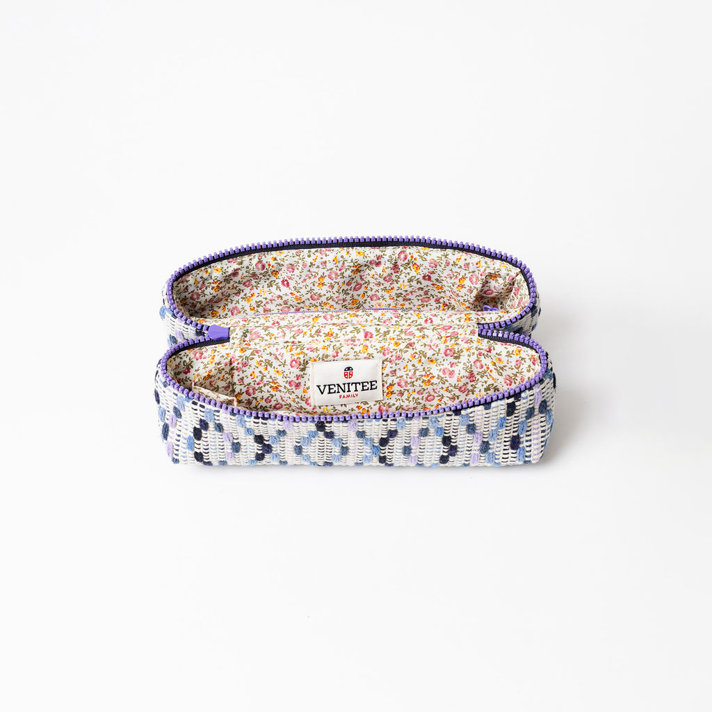 Intérieur de la trousse de toilette TWIN Granny Small – par Venitee Family